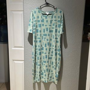 Geometric Patterned Dress